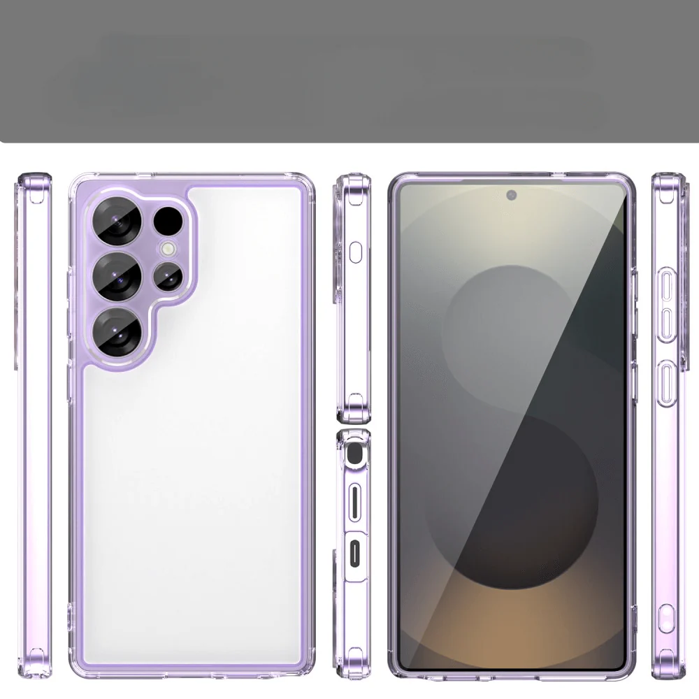 Galaxy S25 Ultra - Acryl-Handyhülle mit Bumper und Kameraschutz - Image 18