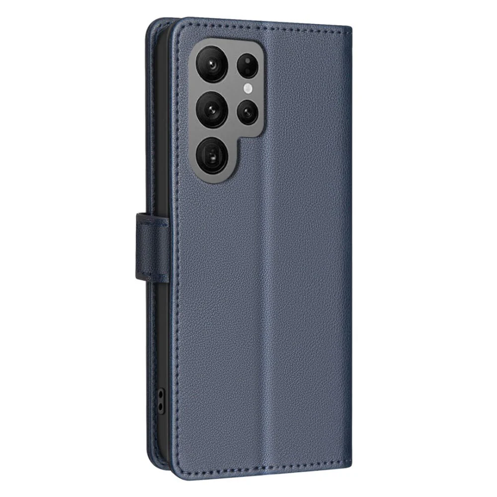 Galaxy S25 Ultra - BINFEN Leder Etui Hülle mit RFID Blocker - Image 35