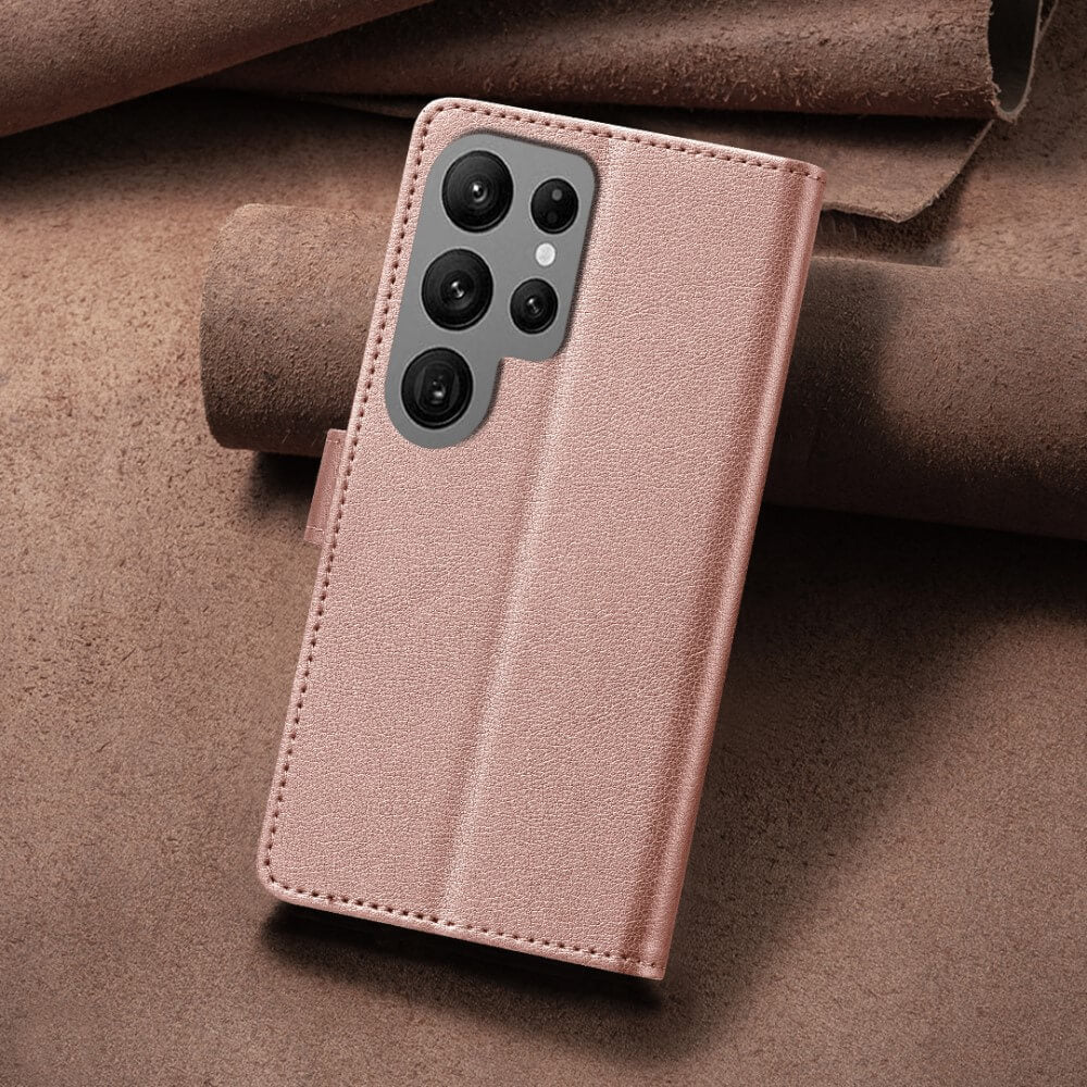 Galaxy S25 Ultra - BINFEN Leder Etui Hülle mit RFID Blocker - Image 45