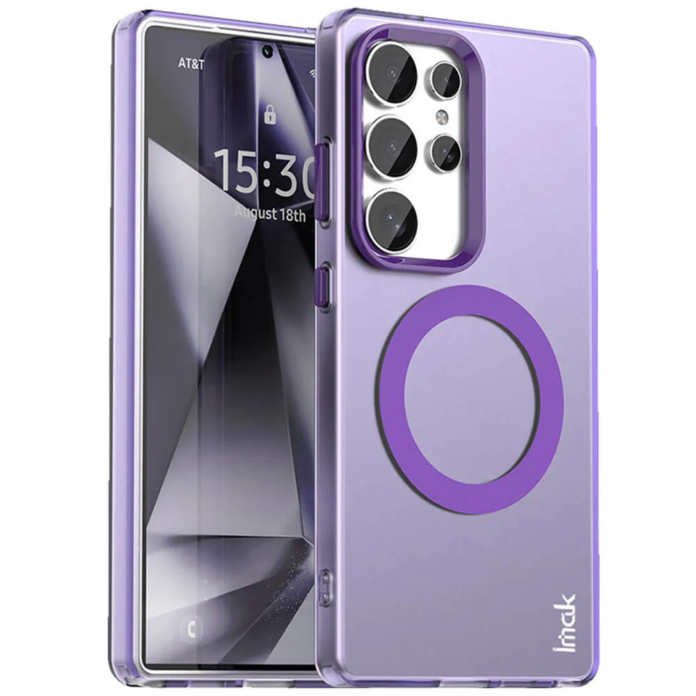 Galaxy S25 Ultra - IMAK Schützende Acryl-Handyhülle mit Magnet - Image 4