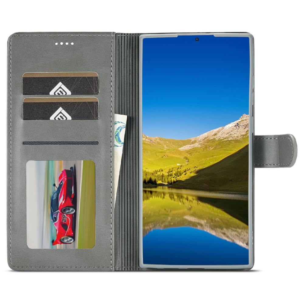 Galaxy S25 Ultra - LC.IMEEKE Leder Etui Hülle - Image 26