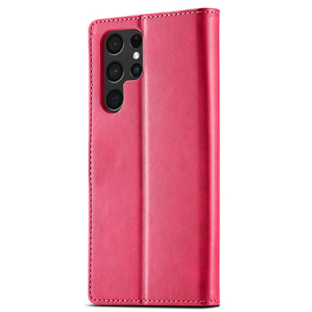 Galaxy S25 Ultra - LC.IMEEKE Leder Etui Hülle - Image 30