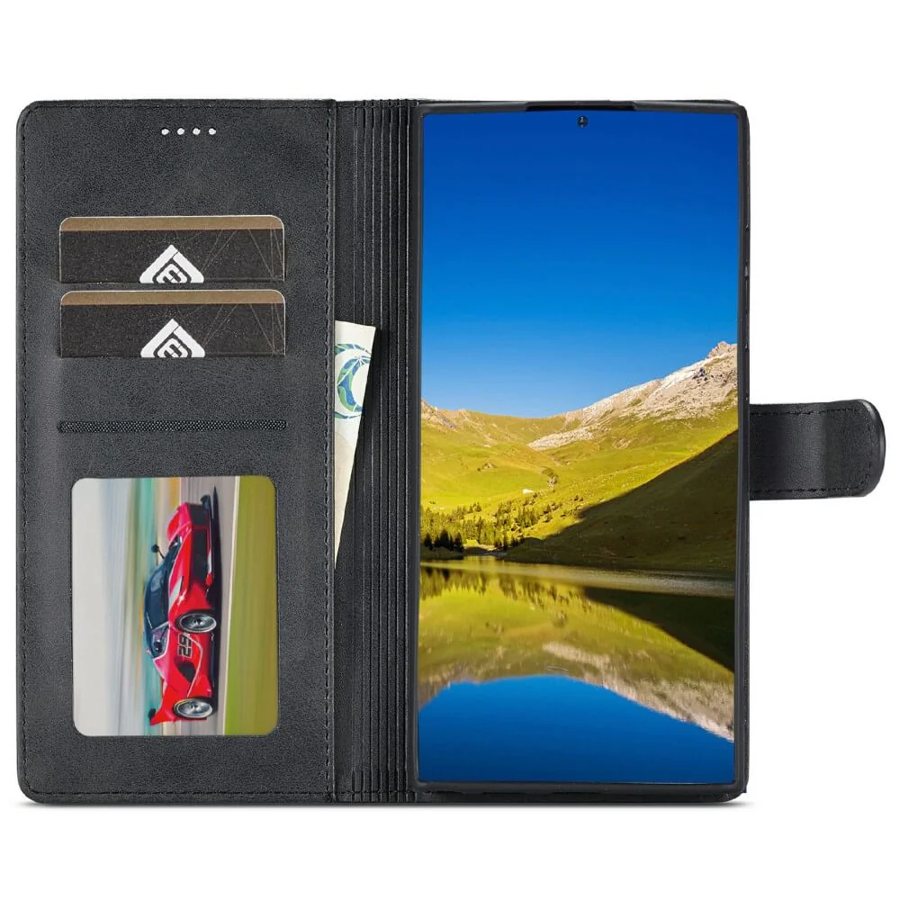 Galaxy S25 Ultra - LC.IMEEKE Leder Etui Hülle - Image 6