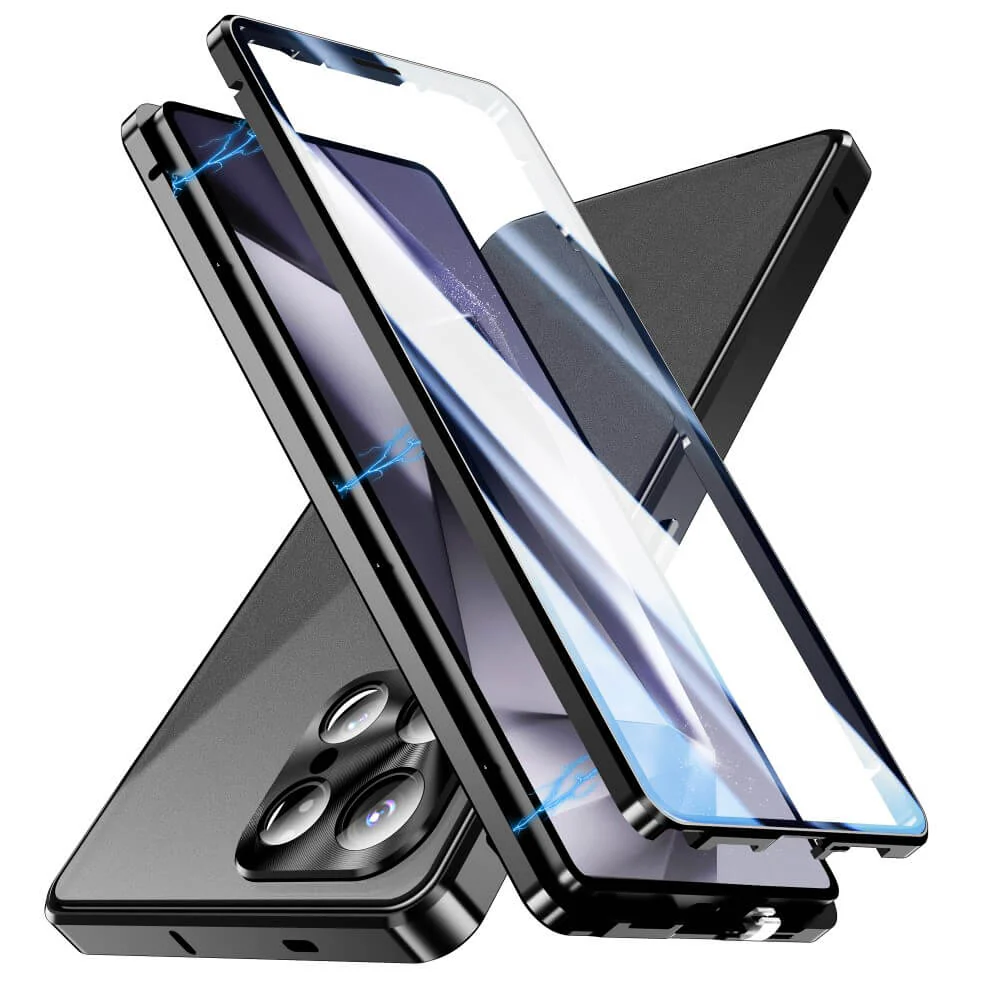 Galaxy S25 Ultra - Magnetische 360° Premium Schutzhülle mit Panzerglas - Image 10