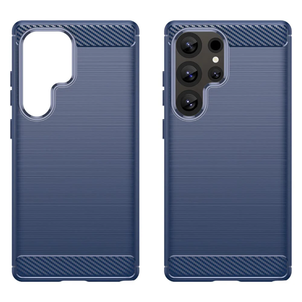 Galaxy S25 Ultra - Metall Carbon Look Hülle - Image 12