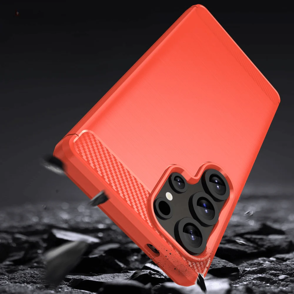Galaxy S25 Ultra - Metall Carbon Look Hülle - Image 9