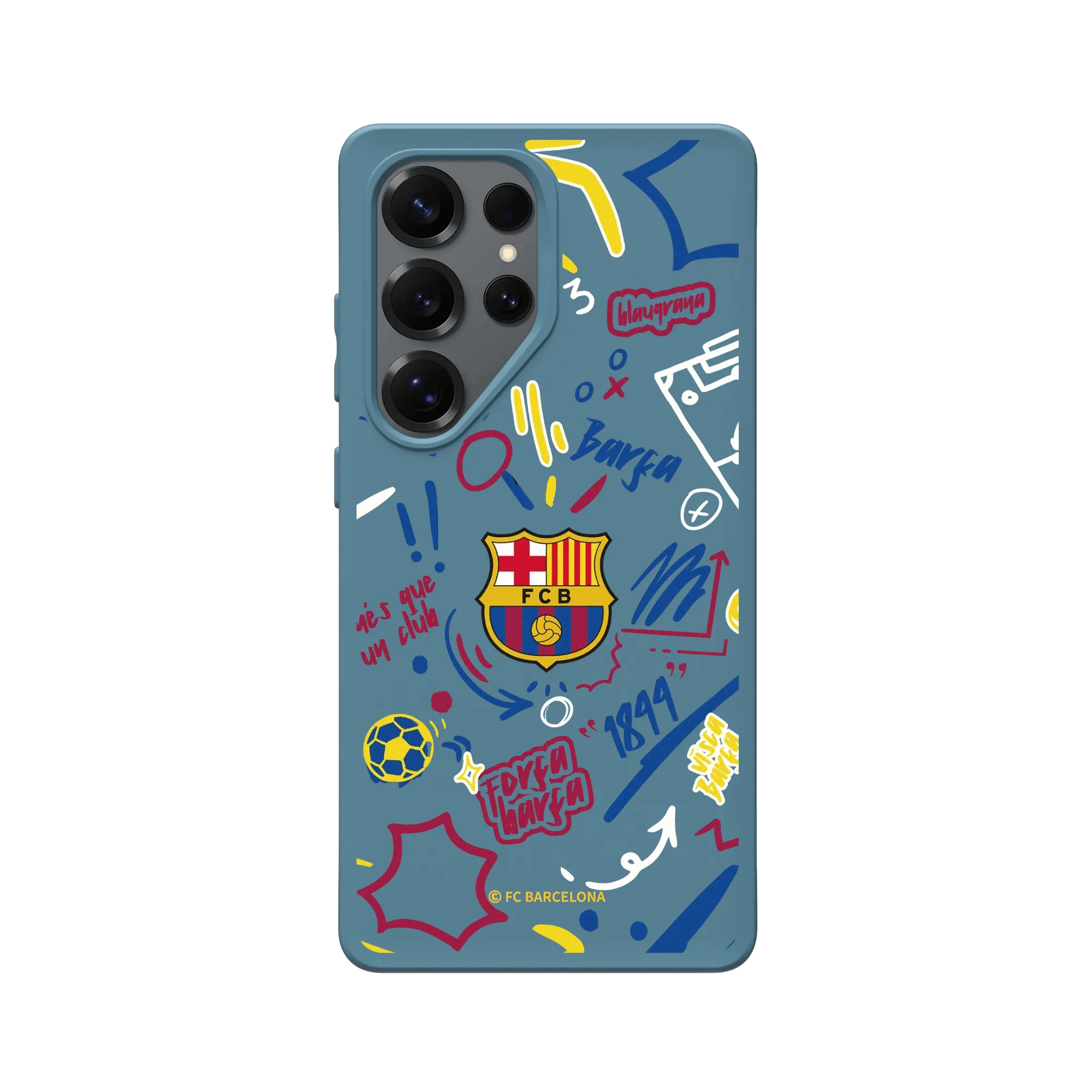 Galaxy S25 Ultra - RhinoShield SolidX Case - FC Barcelona Graffiti