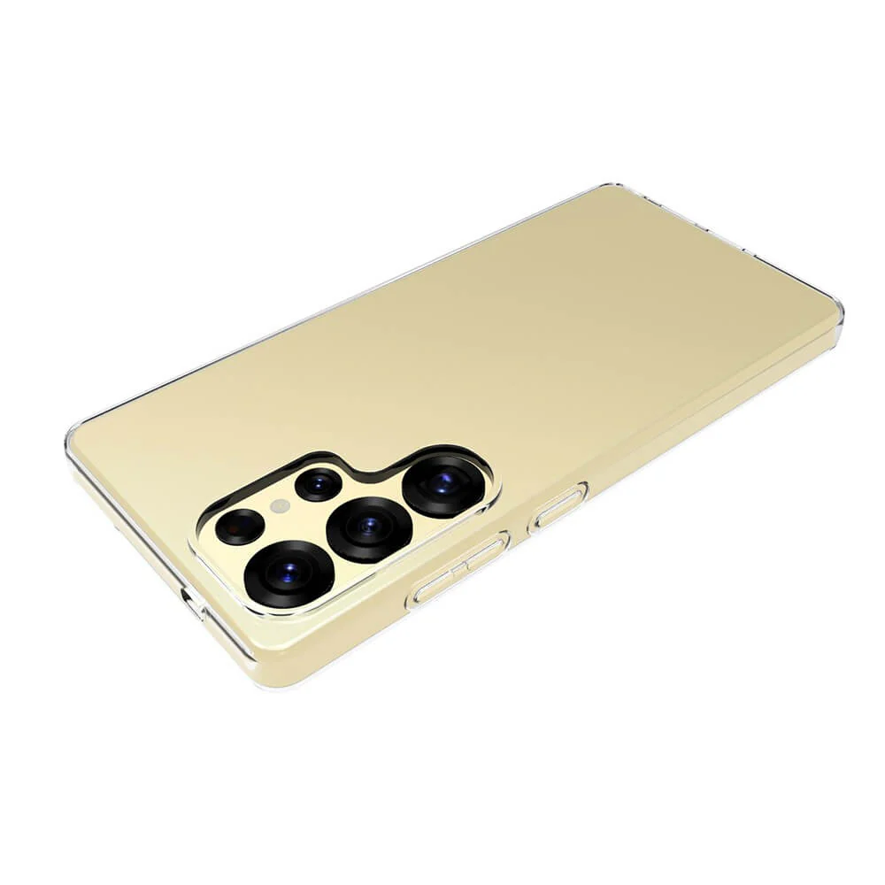Galaxy S25 Ultra - Silikon Gummi Case transparent - Image 3