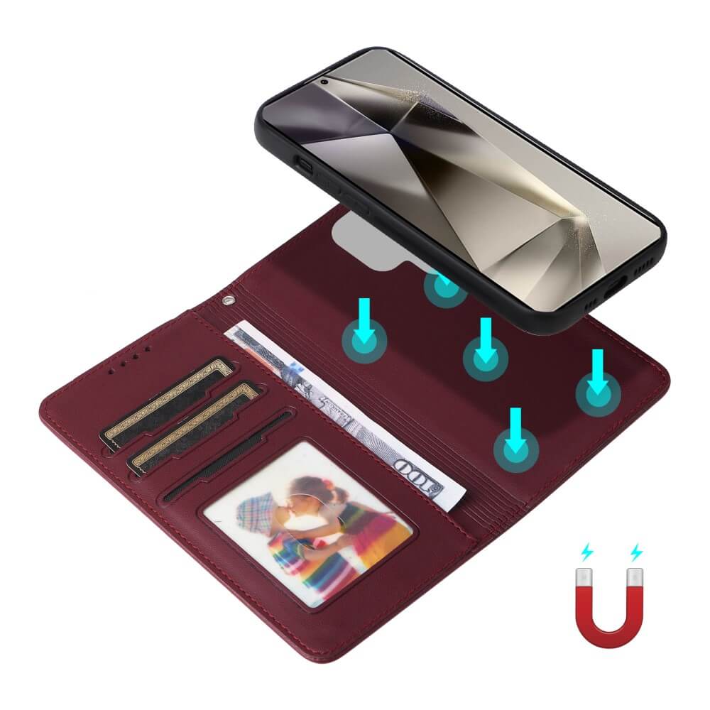 Galaxy S25 Ultra - Teilbare Brieftasche 2-in-1 Handyhülle - Image 25