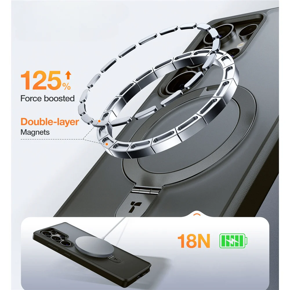 Galaxy S25 Ultra - TORRAS Ostand O1 Guardian Series - Image 2