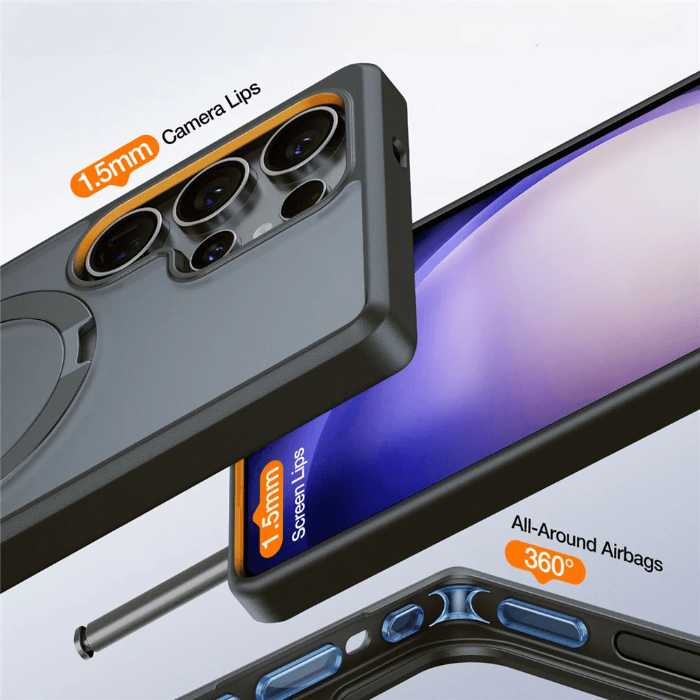 Galaxy S25 Ultra - TORRAS Ostand O1 Guardian Series - Image 6