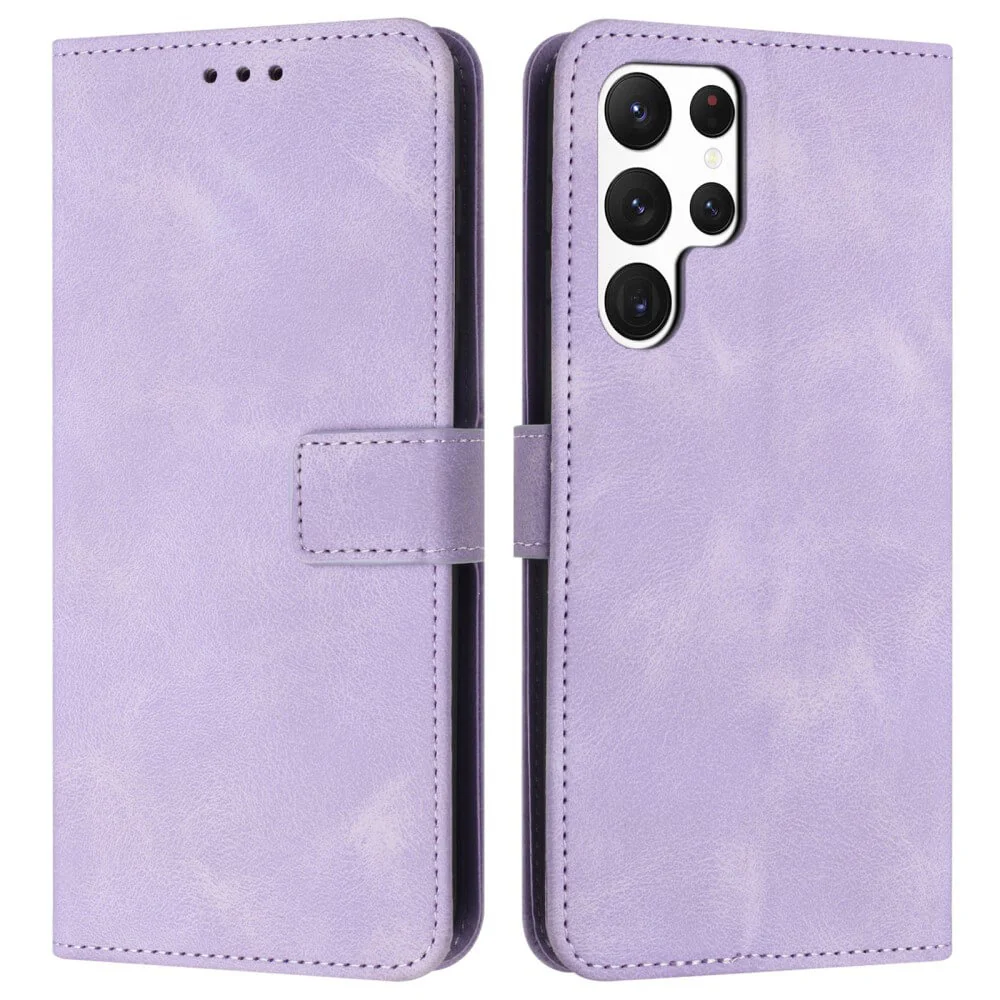 Galaxy S25 Ultra â Wildleder Look Etui im Vintage Design - Image 11