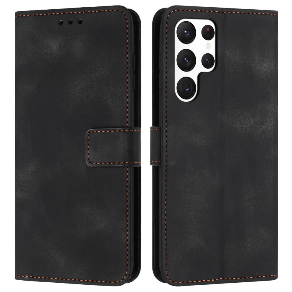Galaxy S25 Ultra â Wildleder Look Etui im Vintage Design - Image 17