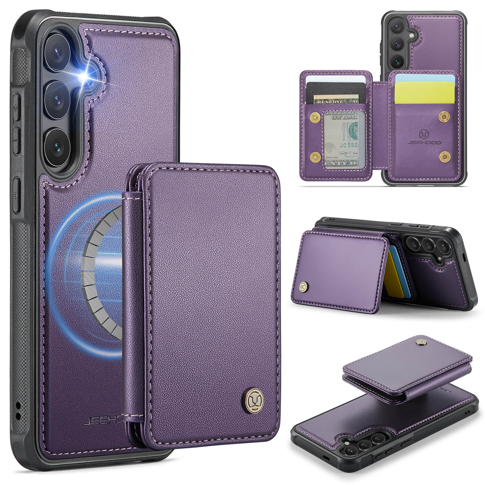 Galaxy S26- 2-in-1 Backcover mit Kreditkarten-Etui