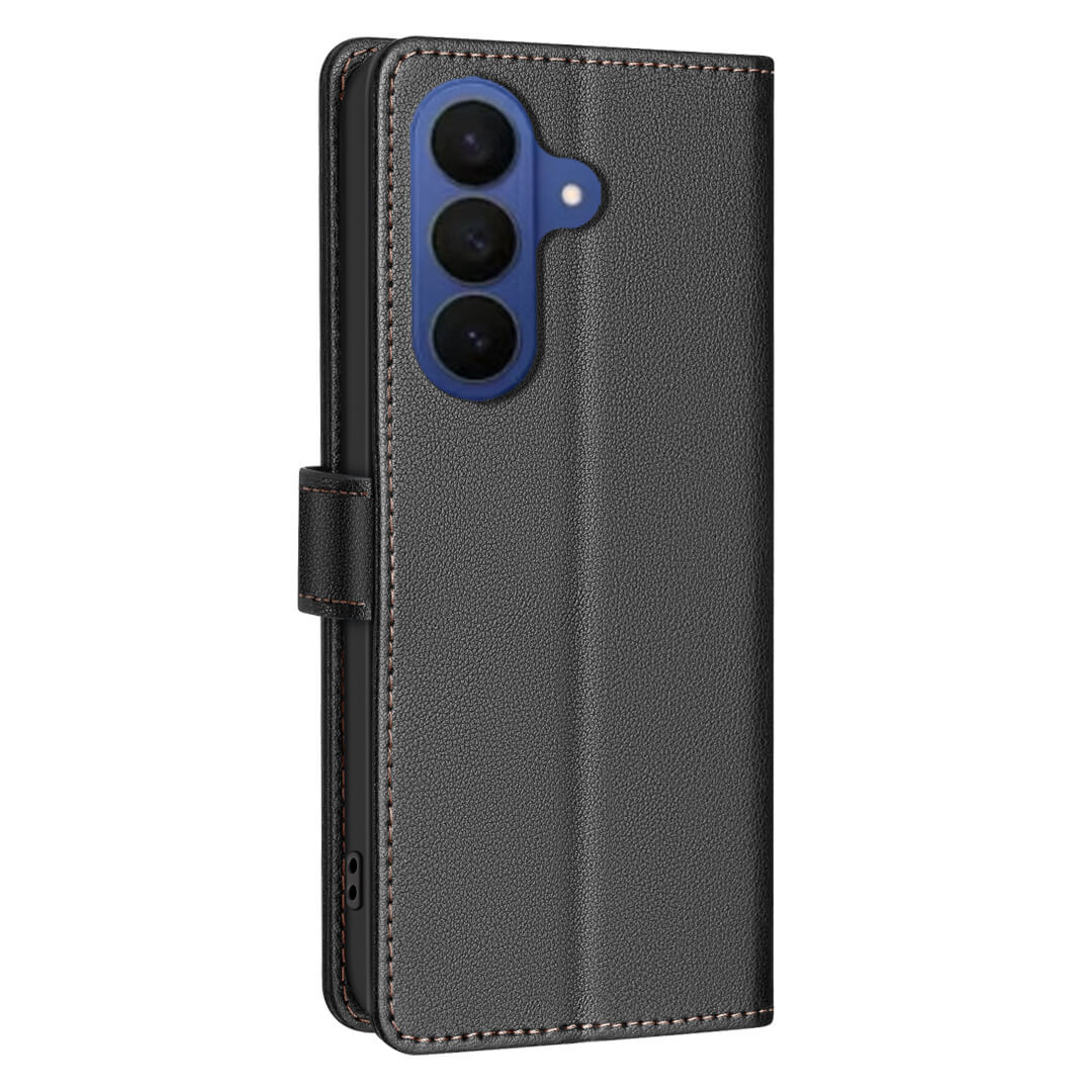 Galaxy S26 - BINFEN Leder Etui Hülle mit RFID Blocker - Image 5