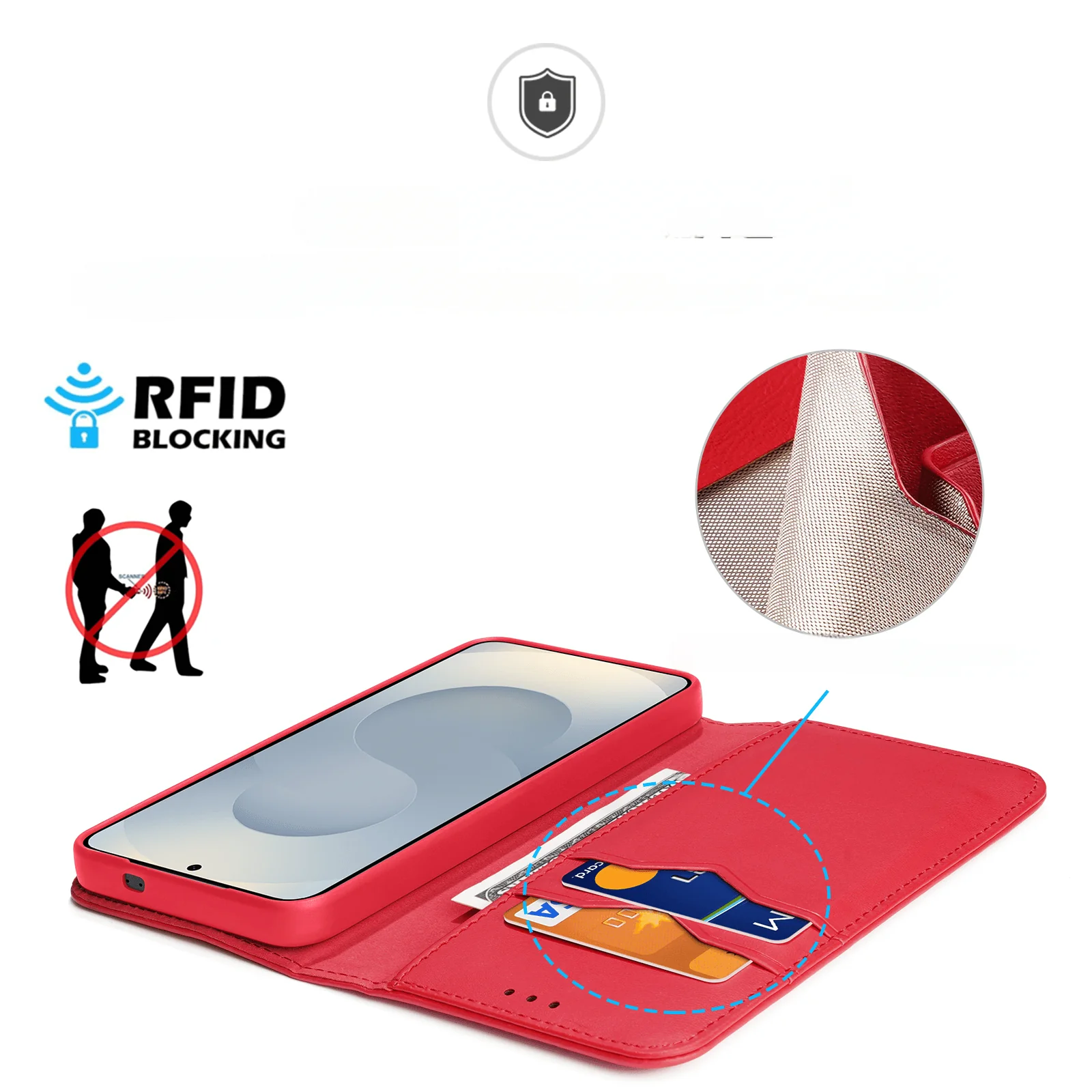Galaxy S26 - DUX DUCIS HIVO Etui Tasche mit RFID-Schutz - Image 15