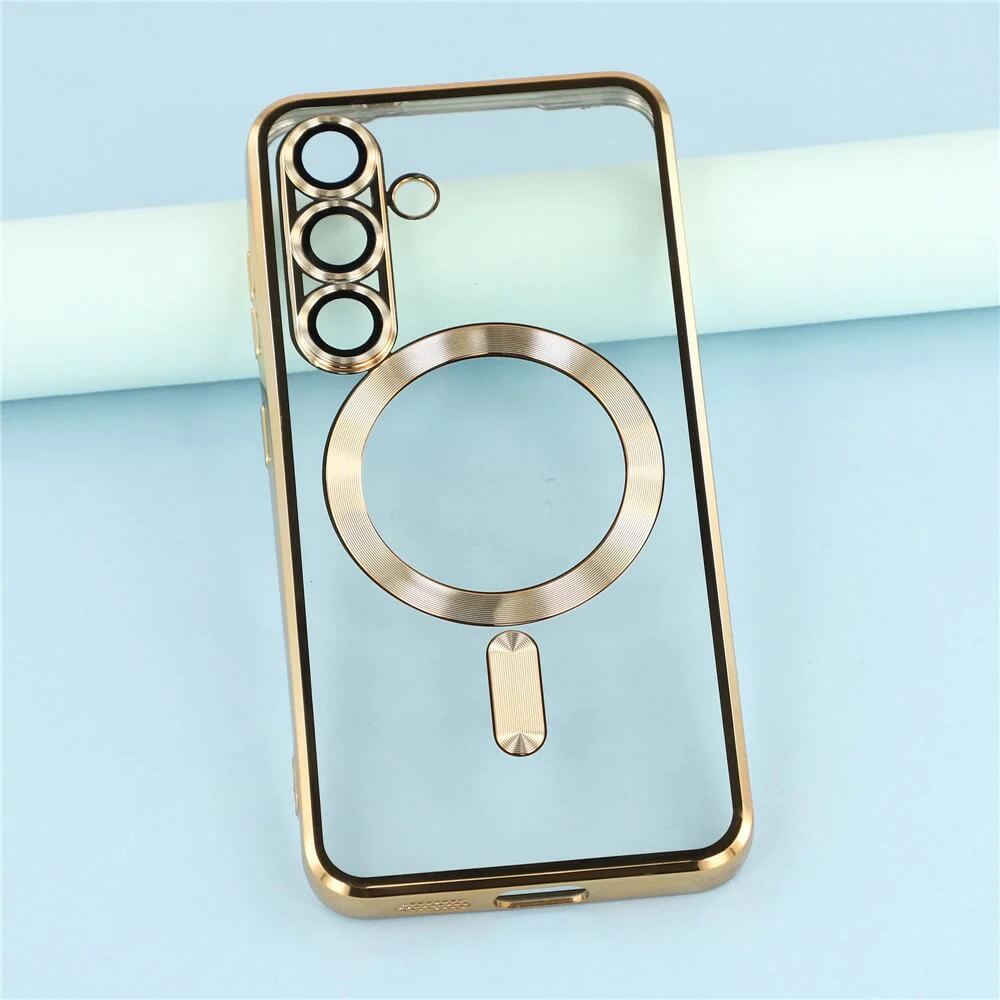 Galaxy S26 - Handyhülle mit metallischem Design & Kameraschutz - Image 46