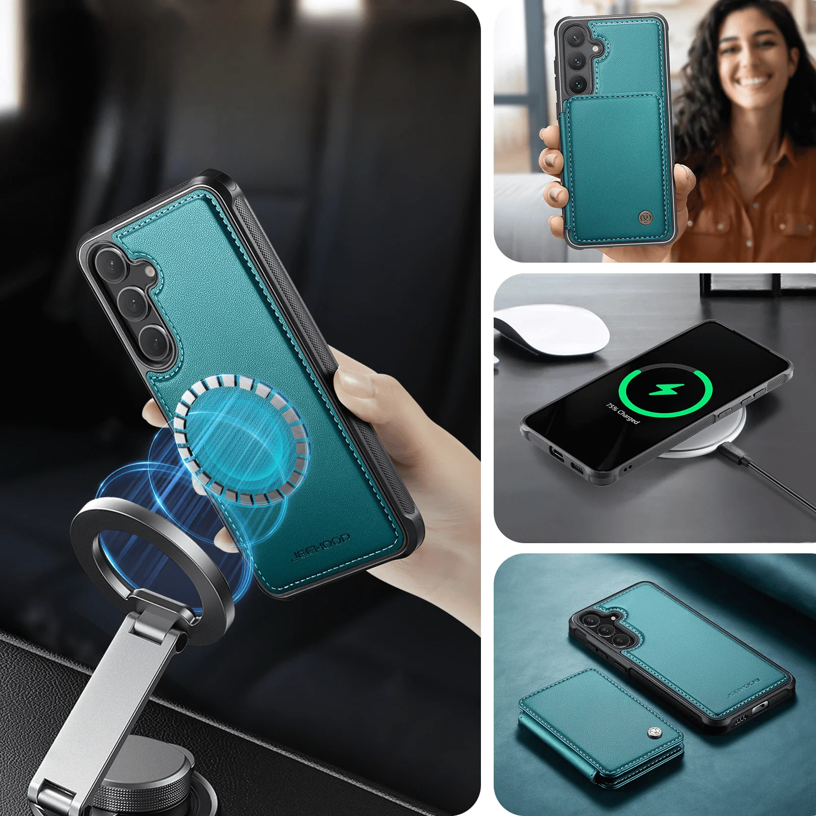 Galaxy S26+ Plus - 2-in-1 Backcover mit Kreditkarten-Etui - Image 4