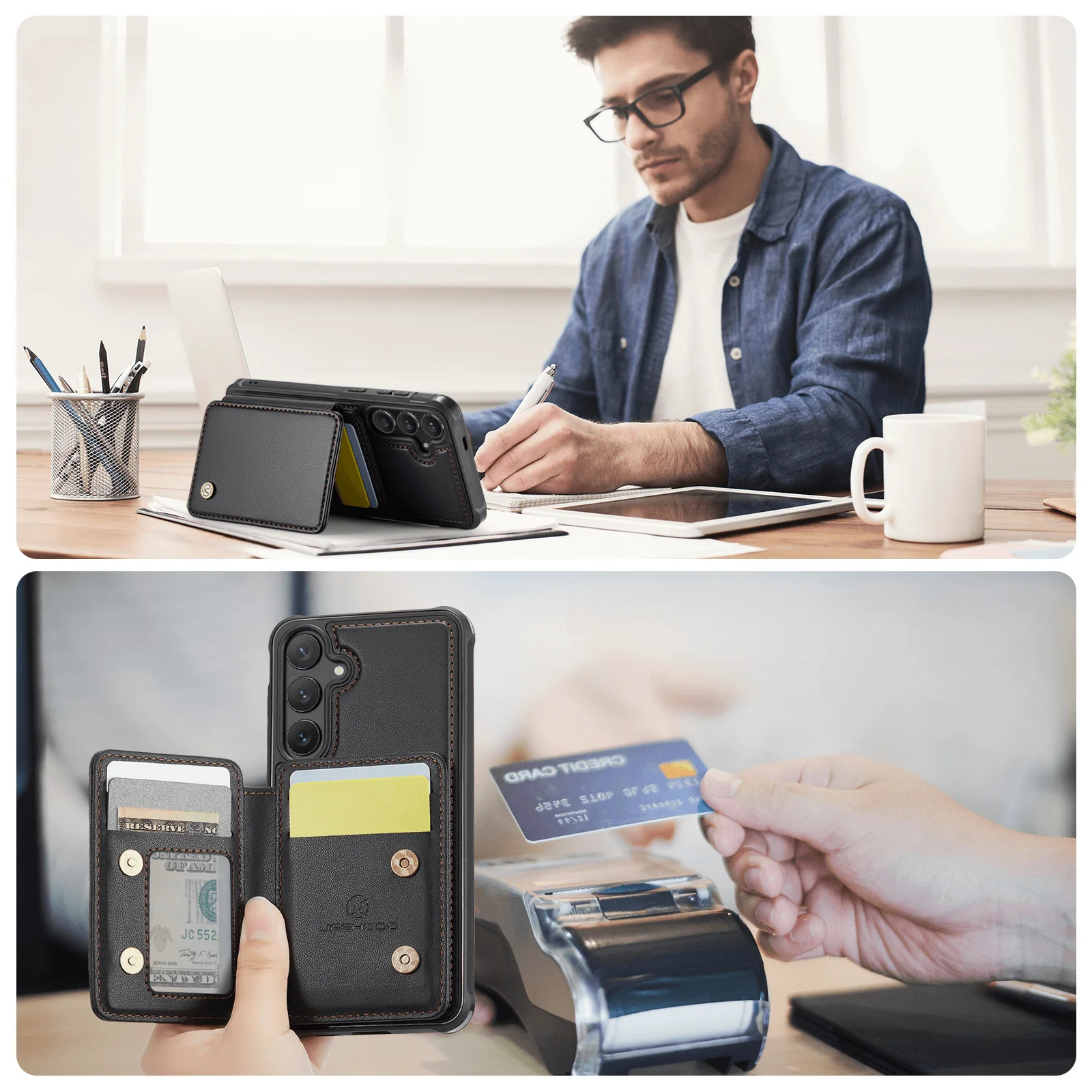 Galaxy S26+ Plus - 2-in-1 Backcover mit Kreditkarten-Etui - Image 9