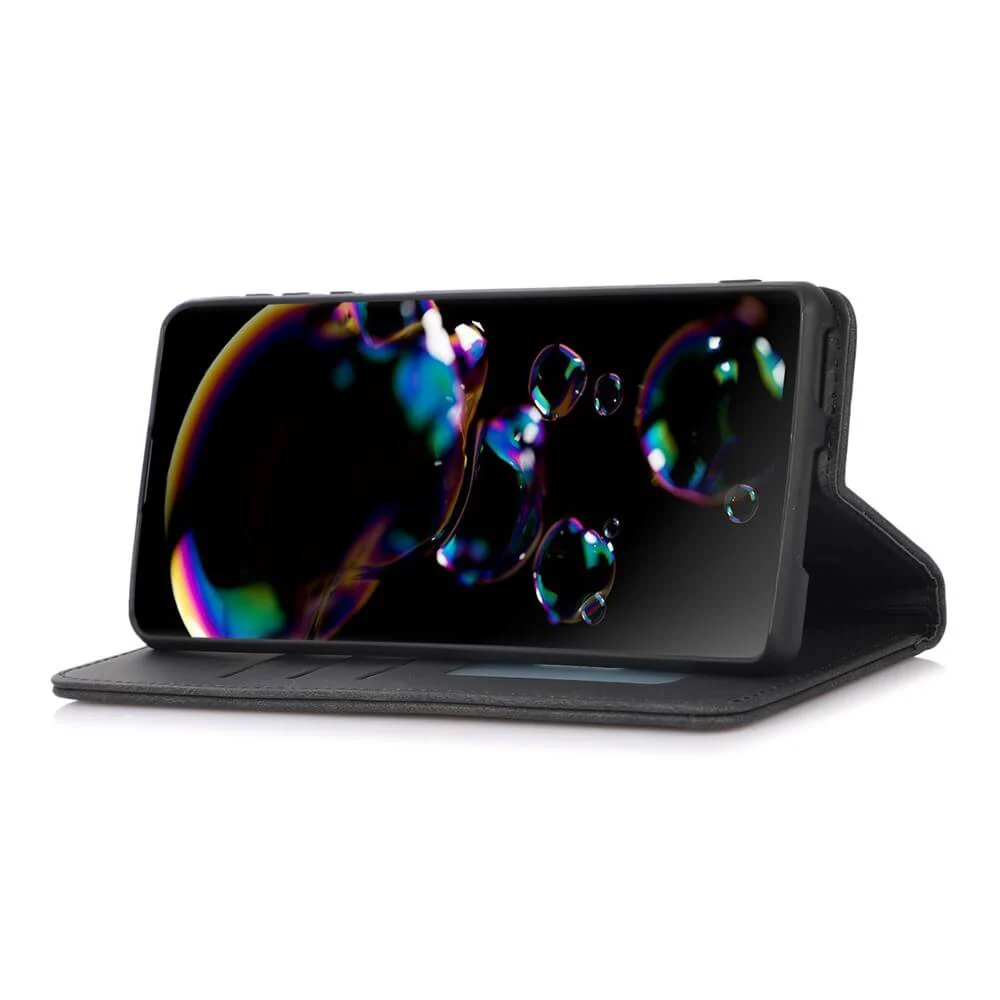Galaxy S26+ Plus - Flip Case Hülle in Wildleder Optik - Image 4