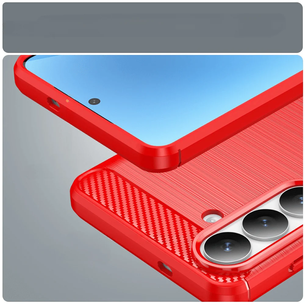 Galaxy S26+ Plus - Metall Carbon Look Hülle - Image 9