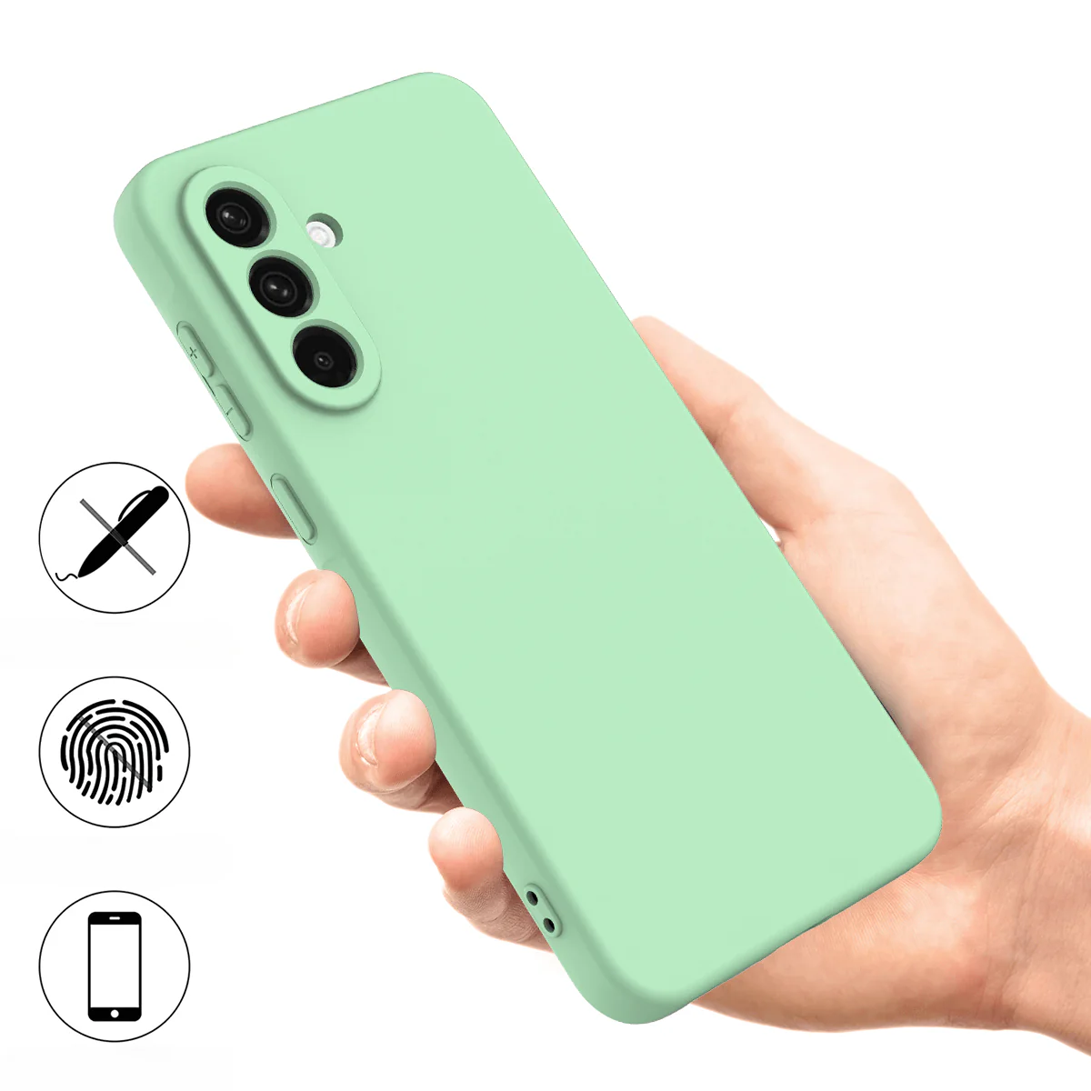 Galaxy S26+ Plus - Silikon Gummi Hülle mit Riemen - Image 17
