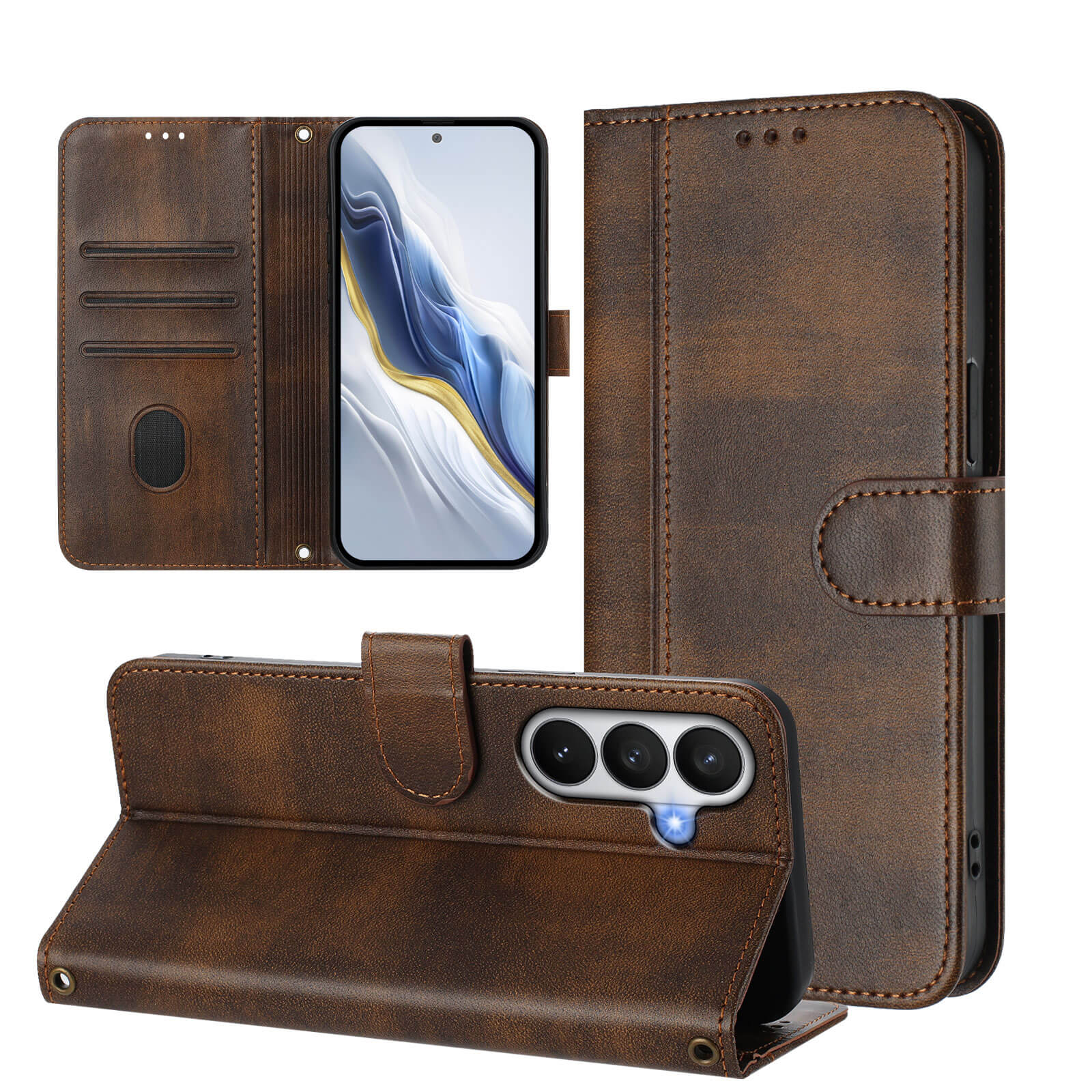 Galaxy S26 – Retro Look Etui im Vintage Design - Image 39
