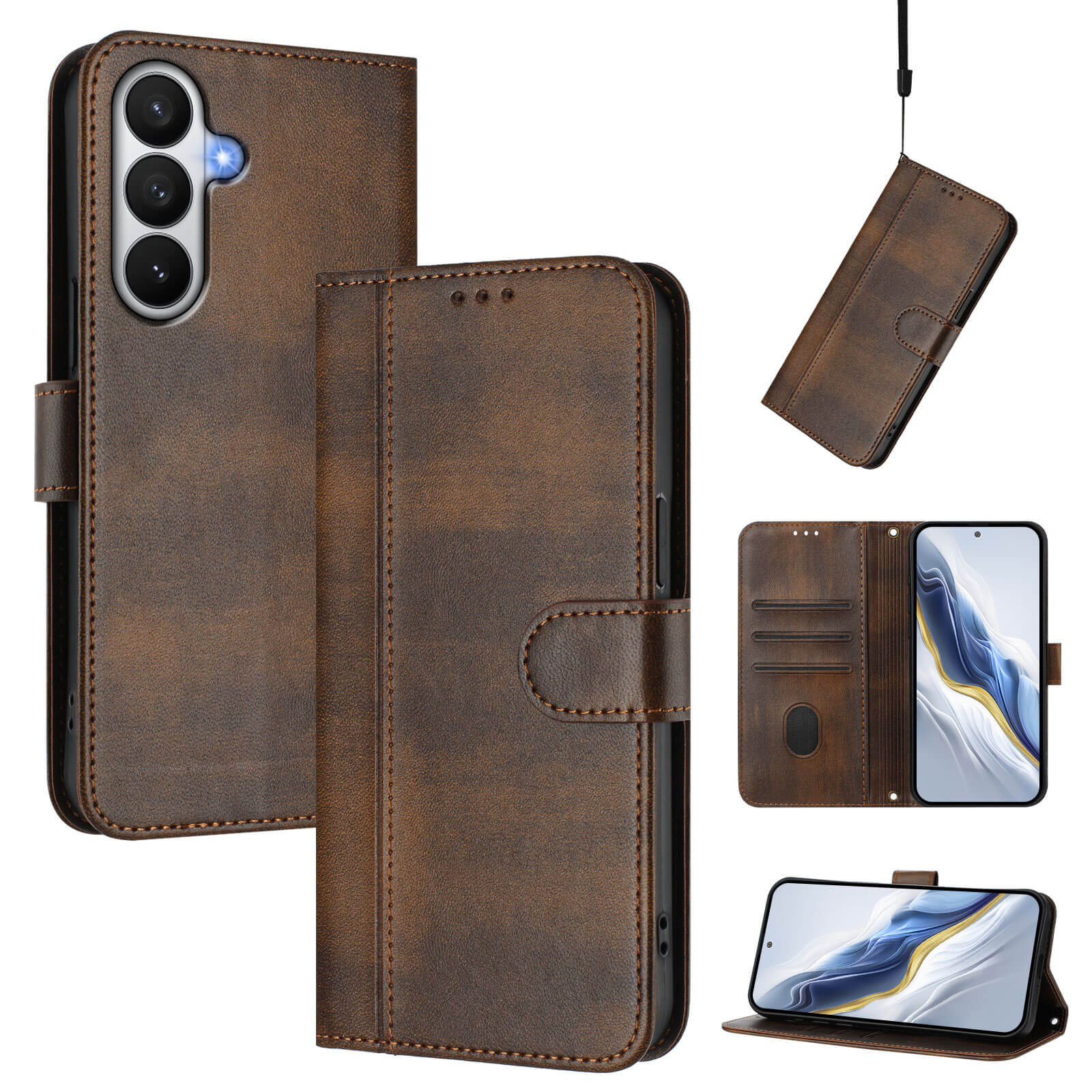Galaxy S26 – Retro Look Etui im Vintage Design - Image 42