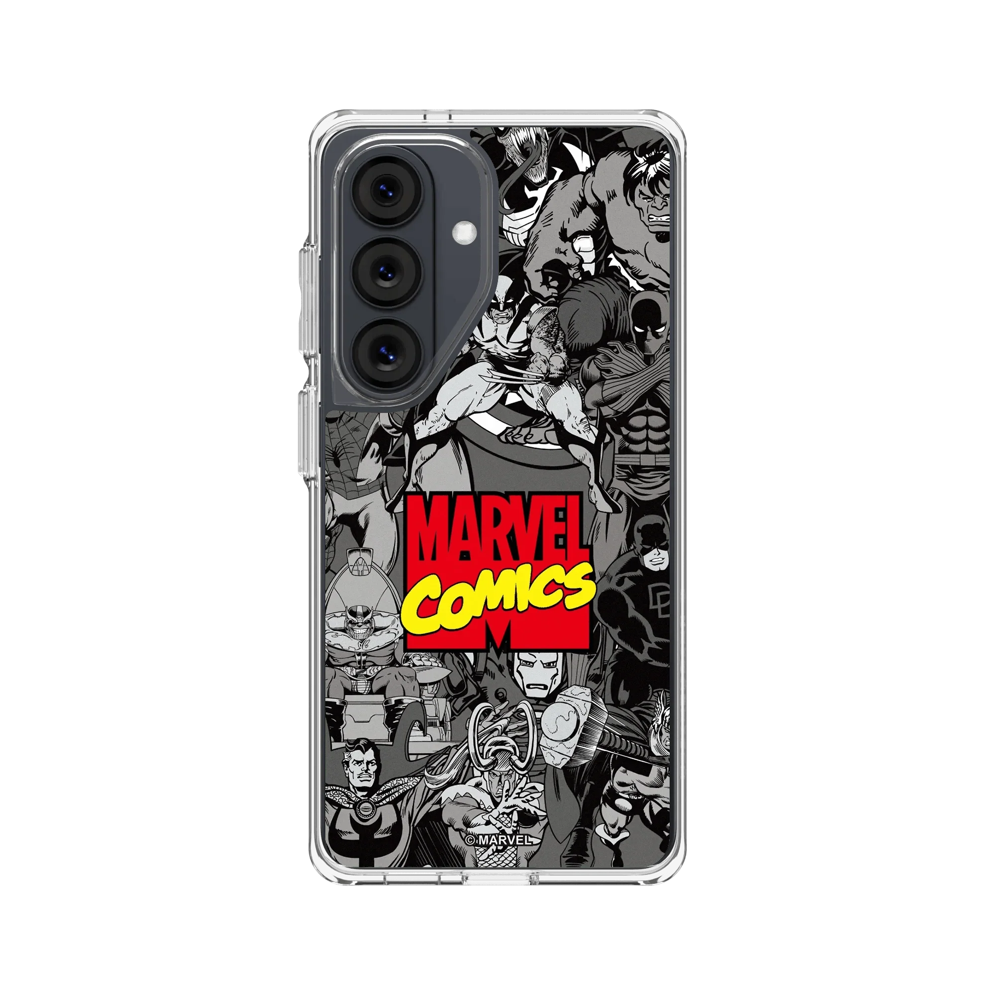 Galaxy S26 - Rhinoshield Clear Case Marvel Comics