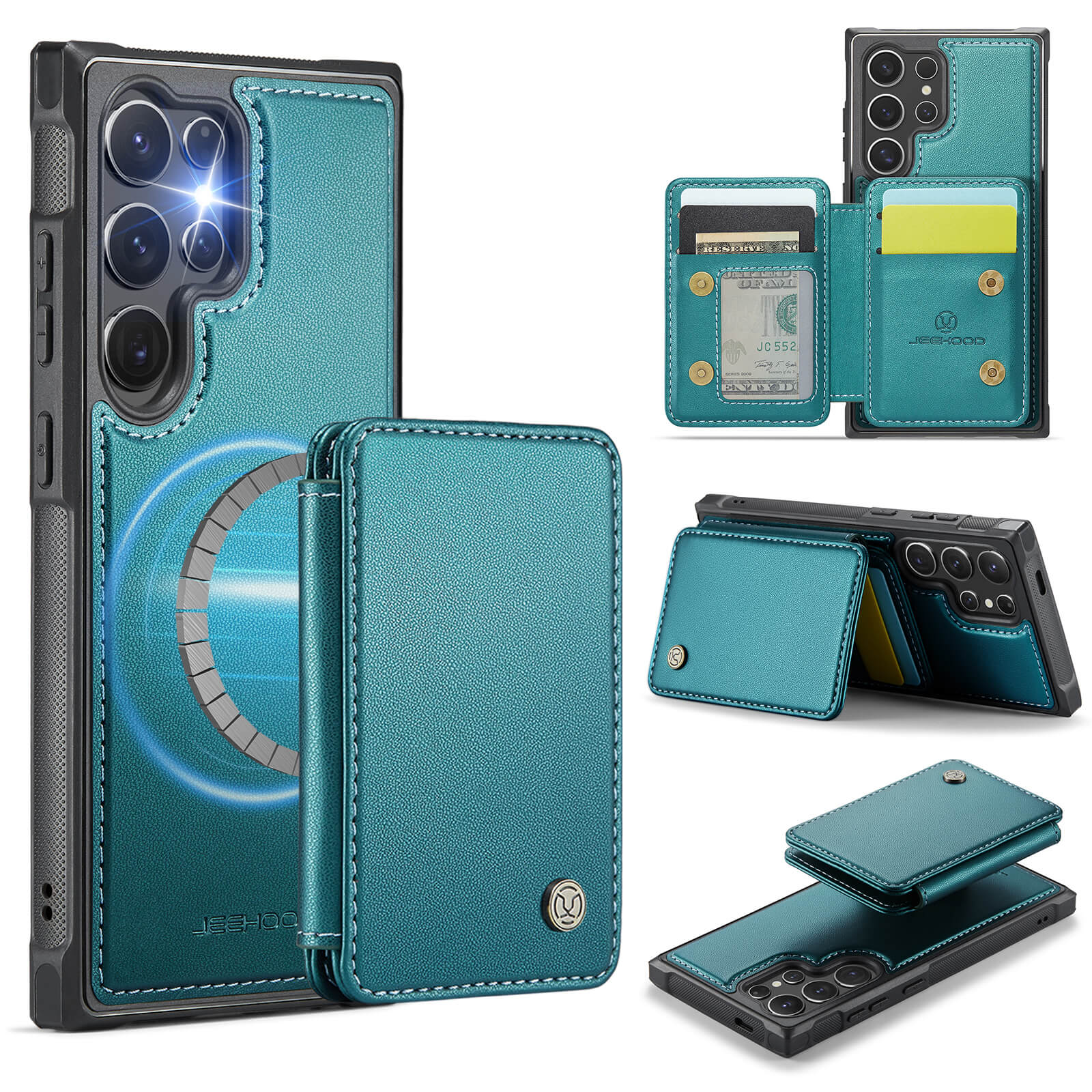 Galaxy S26 Ultra - 2-in-1 Backcover mit Kreditkarten-Etui