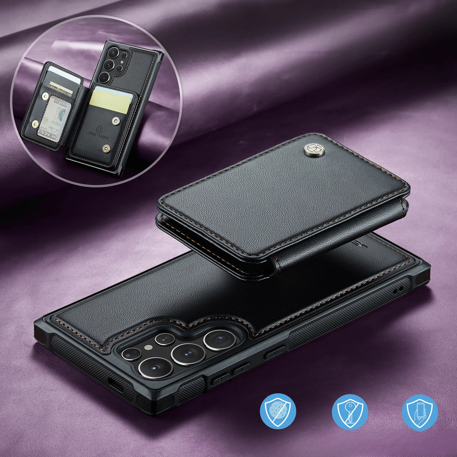 Galaxy S26 Ultra - 2-in-1 Backcover mit Kreditkarten-Etui - Image 12