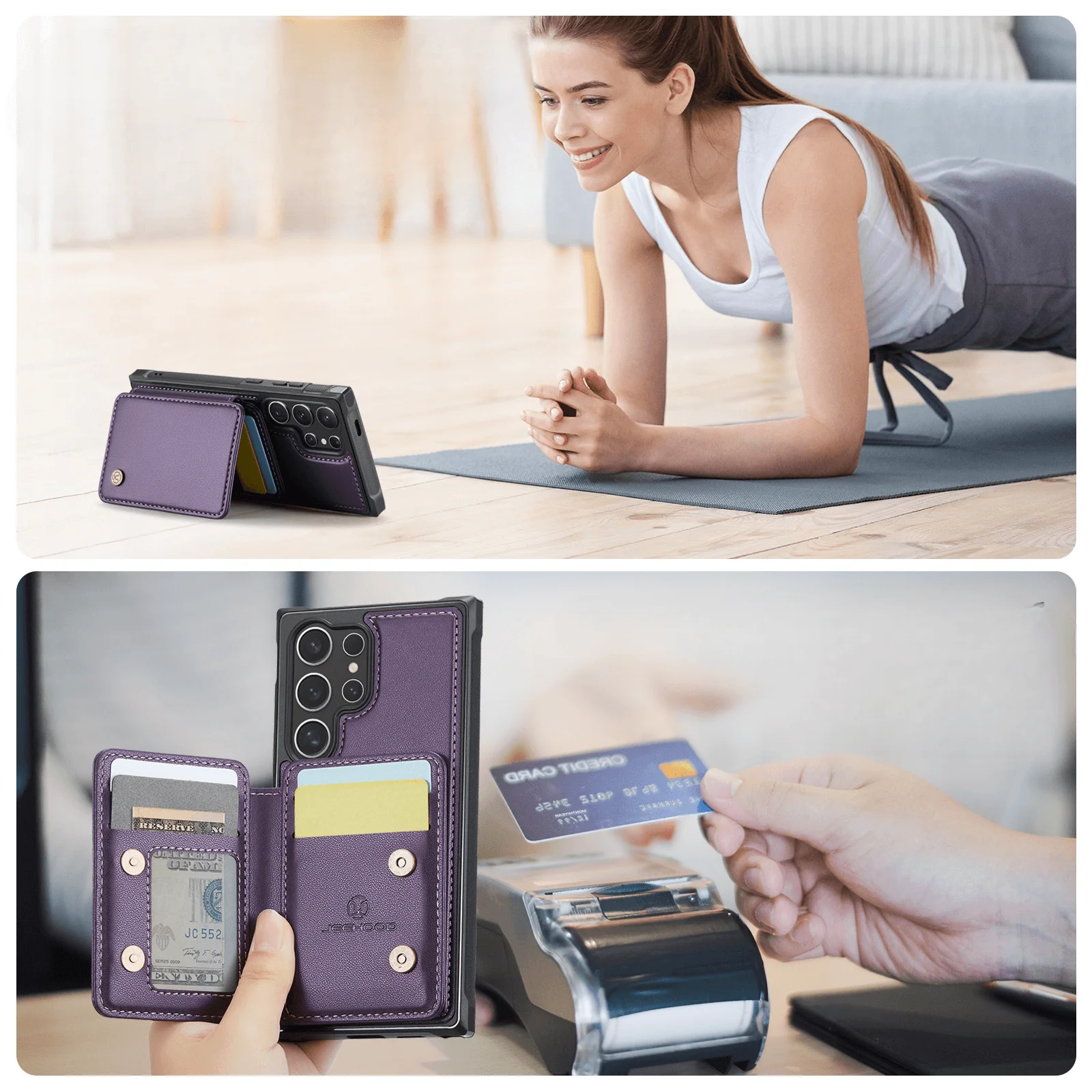 Galaxy S26 Ultra - 2-in-1 Backcover mit Kreditkarten-Etui - Image 15