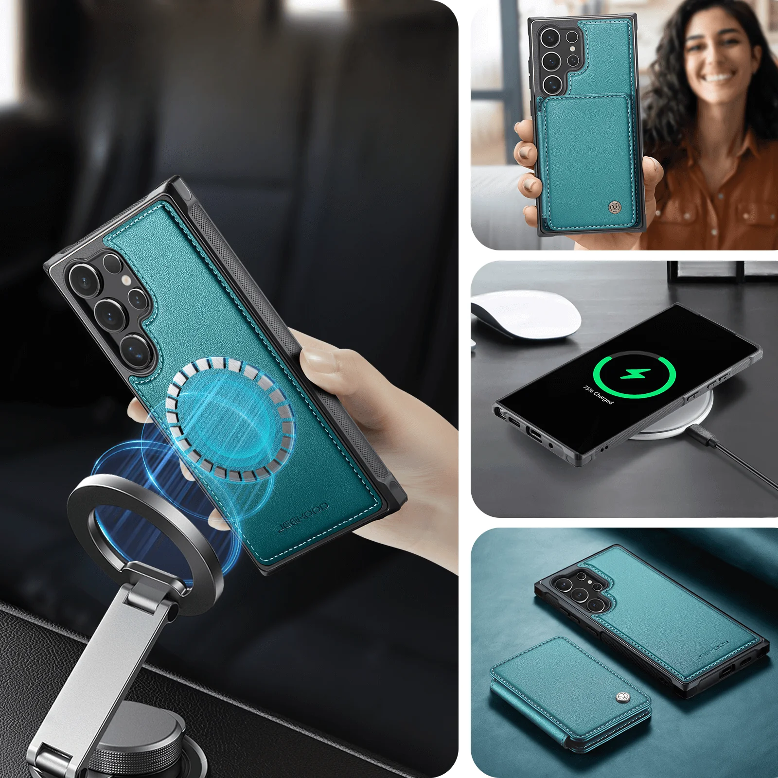 Galaxy S26 Ultra - 2-in-1 Backcover mit Kreditkarten-Etui - Image 4