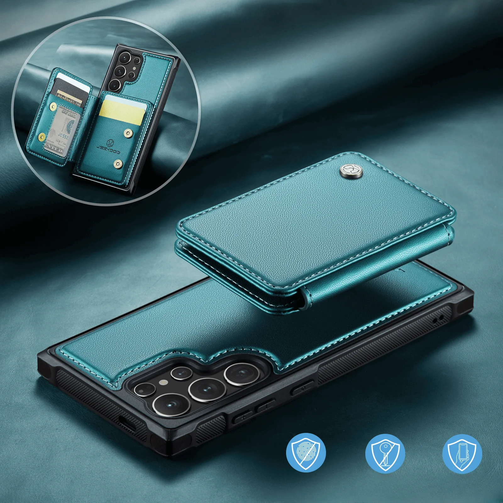 Galaxy S26 Ultra - 2-in-1 Backcover mit Kreditkarten-Etui - Image 6