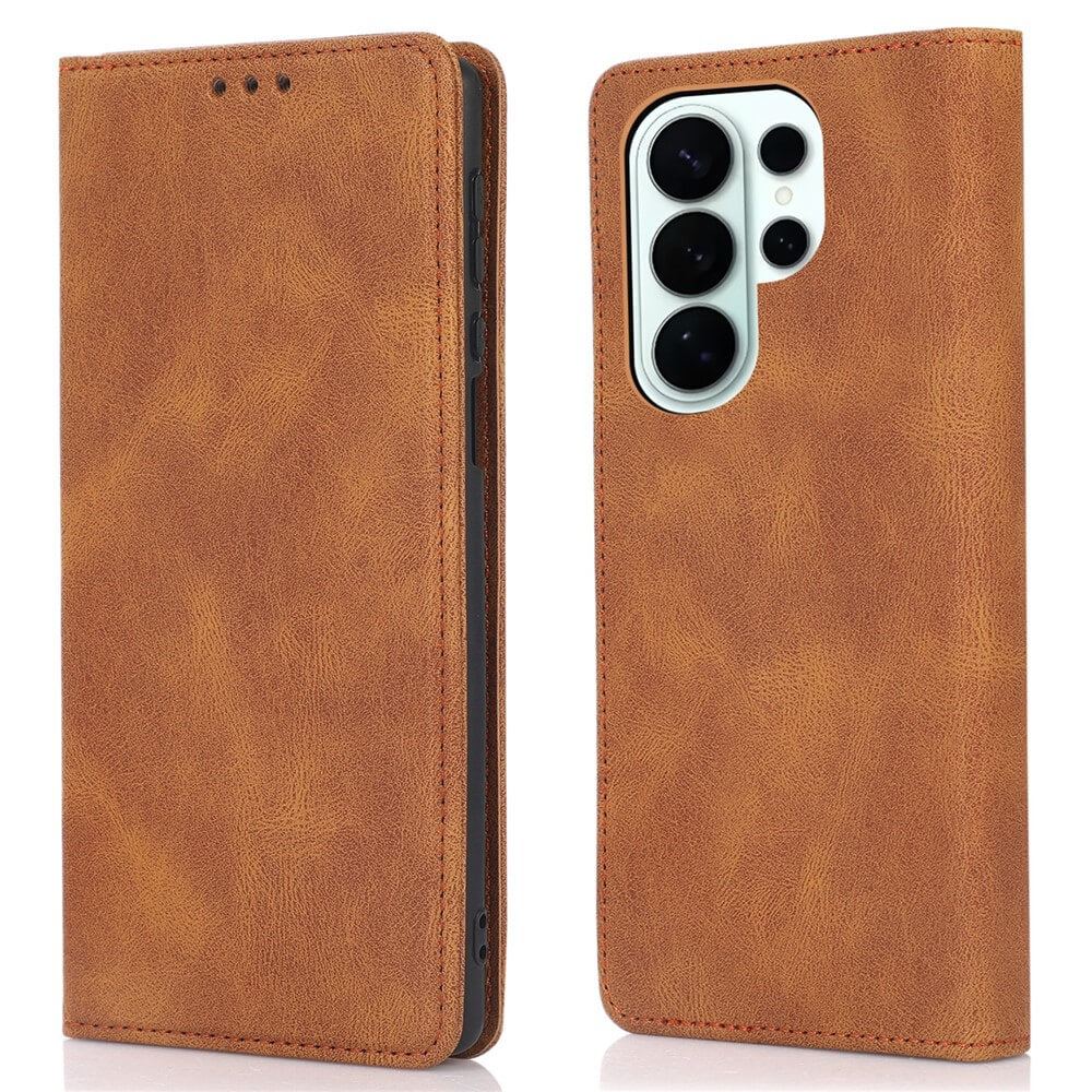 Galaxy S26 Ultra - Flip Case Hülle in Wildleder Optik - Image 34