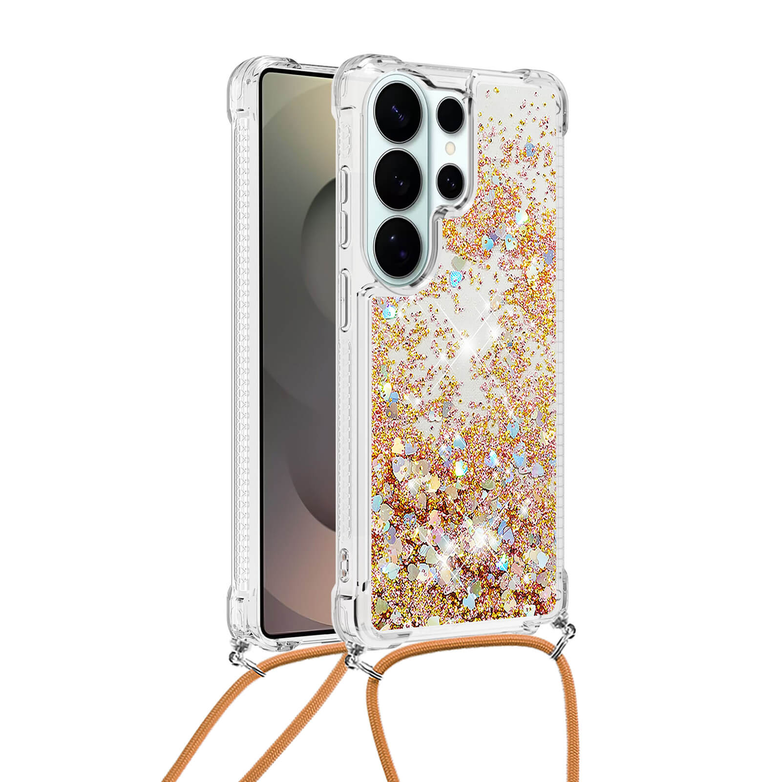 Galaxy S26 Ultra - Glitzer Hülle mit Kordel - Image 12