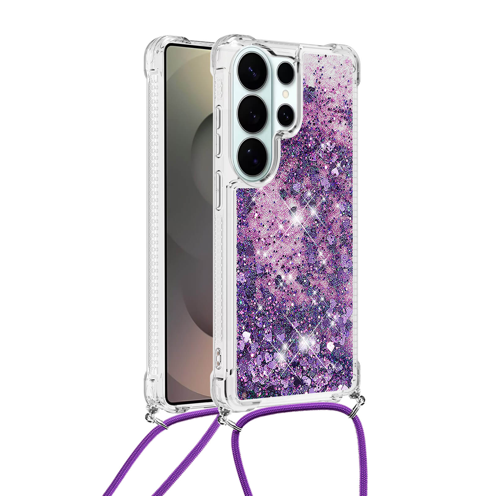 Galaxy S26 Ultra - Glitzer Hülle mit Kordel - Image 18
