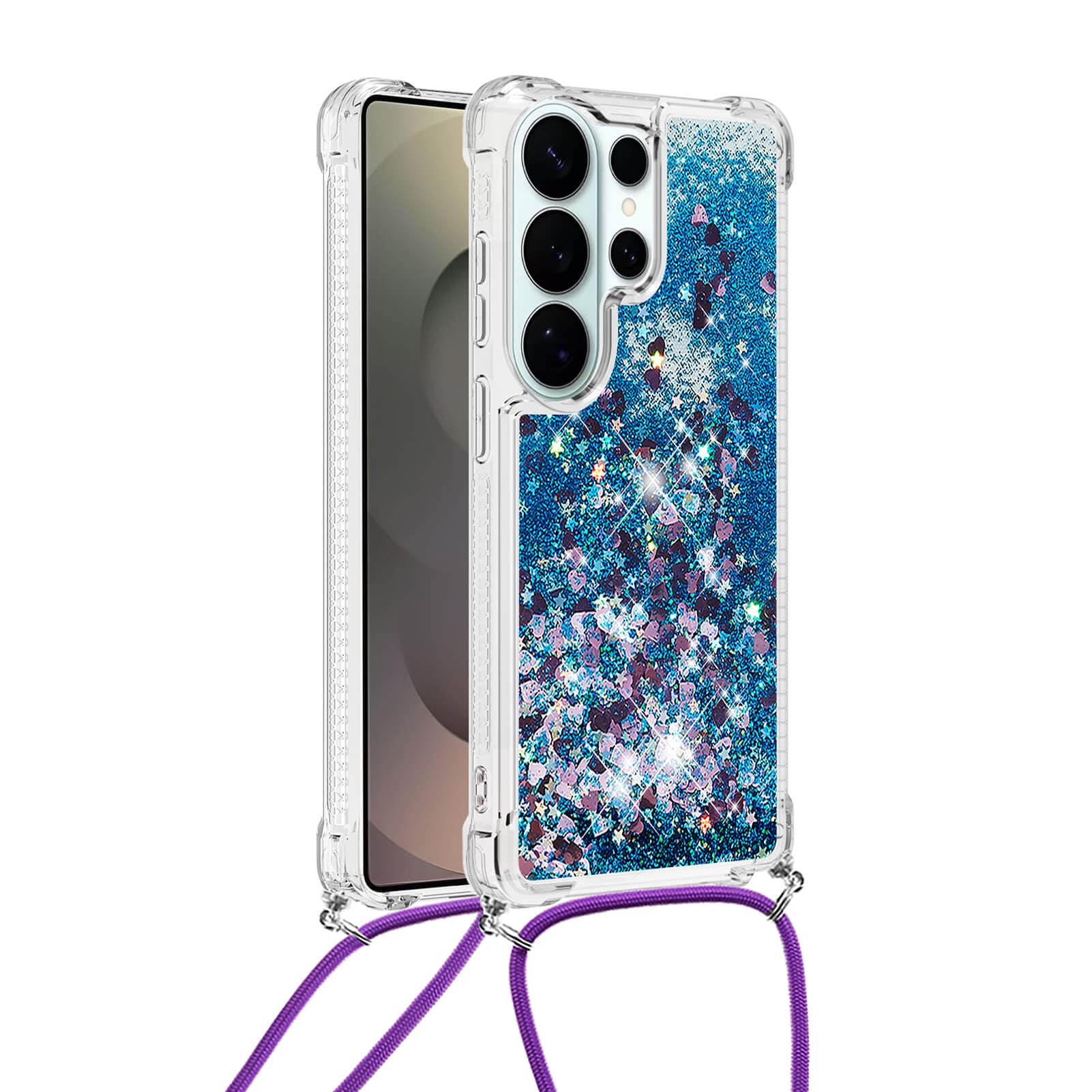 Galaxy S26 Ultra - Glitzer Hülle mit Kordel - Image 30