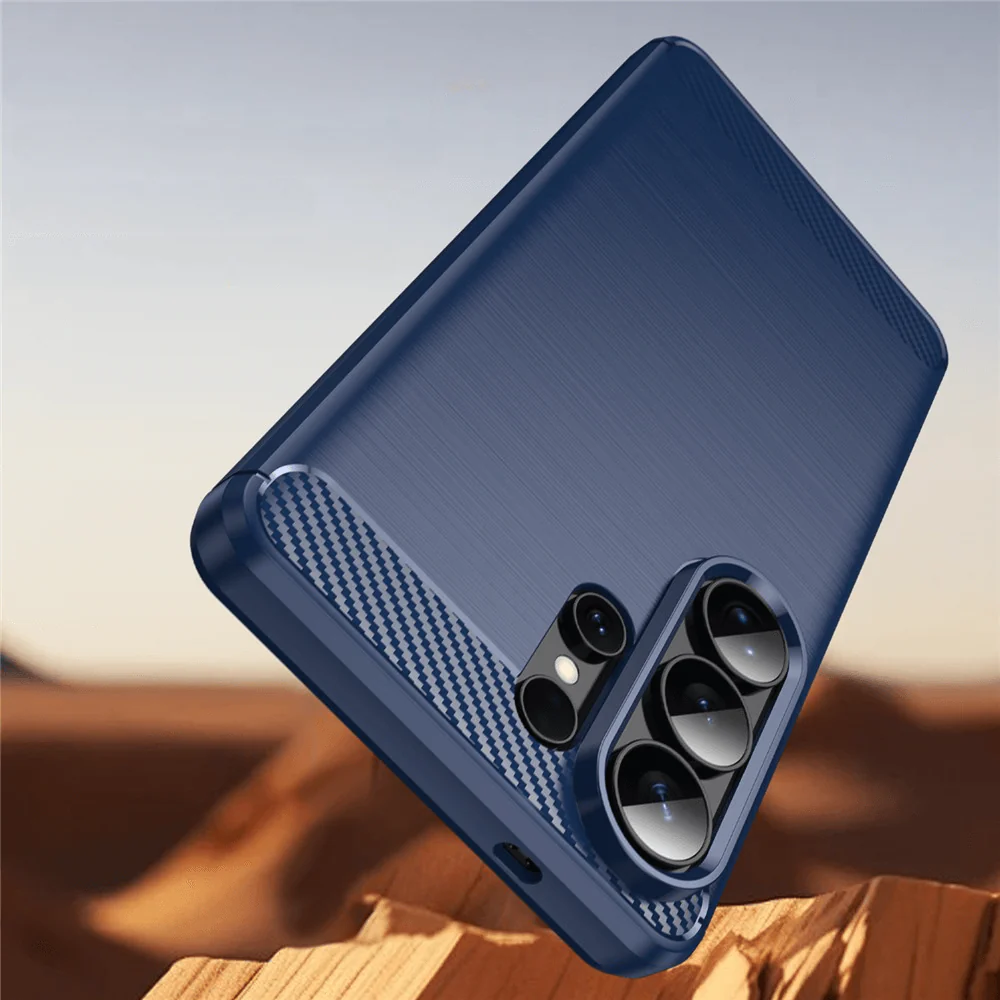 Galaxy S26 Ultra - Metall Carbon Look Hülle - Image 12