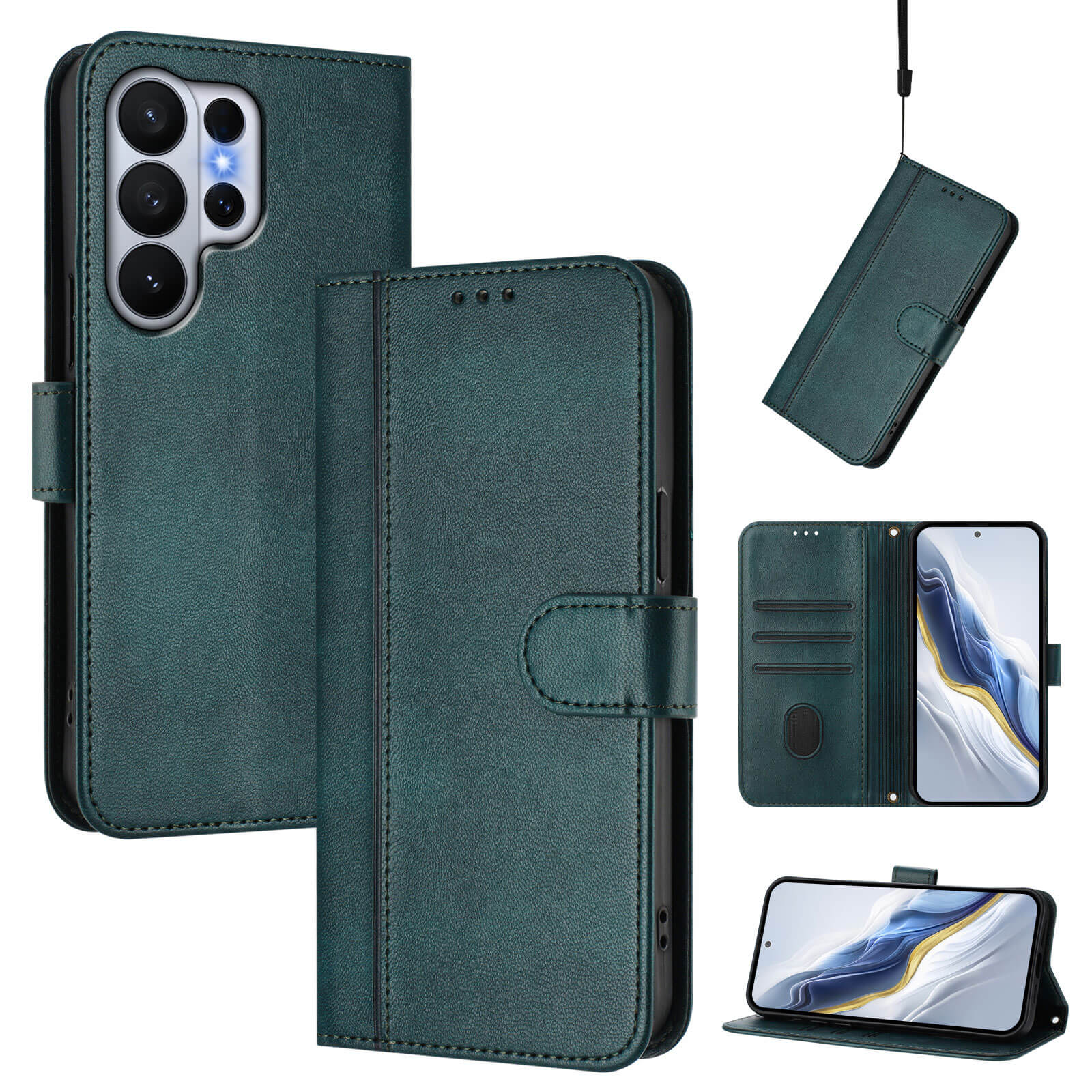 Galaxy S26 Ultra – Retro Look Etui im Vintage Design - Image 25