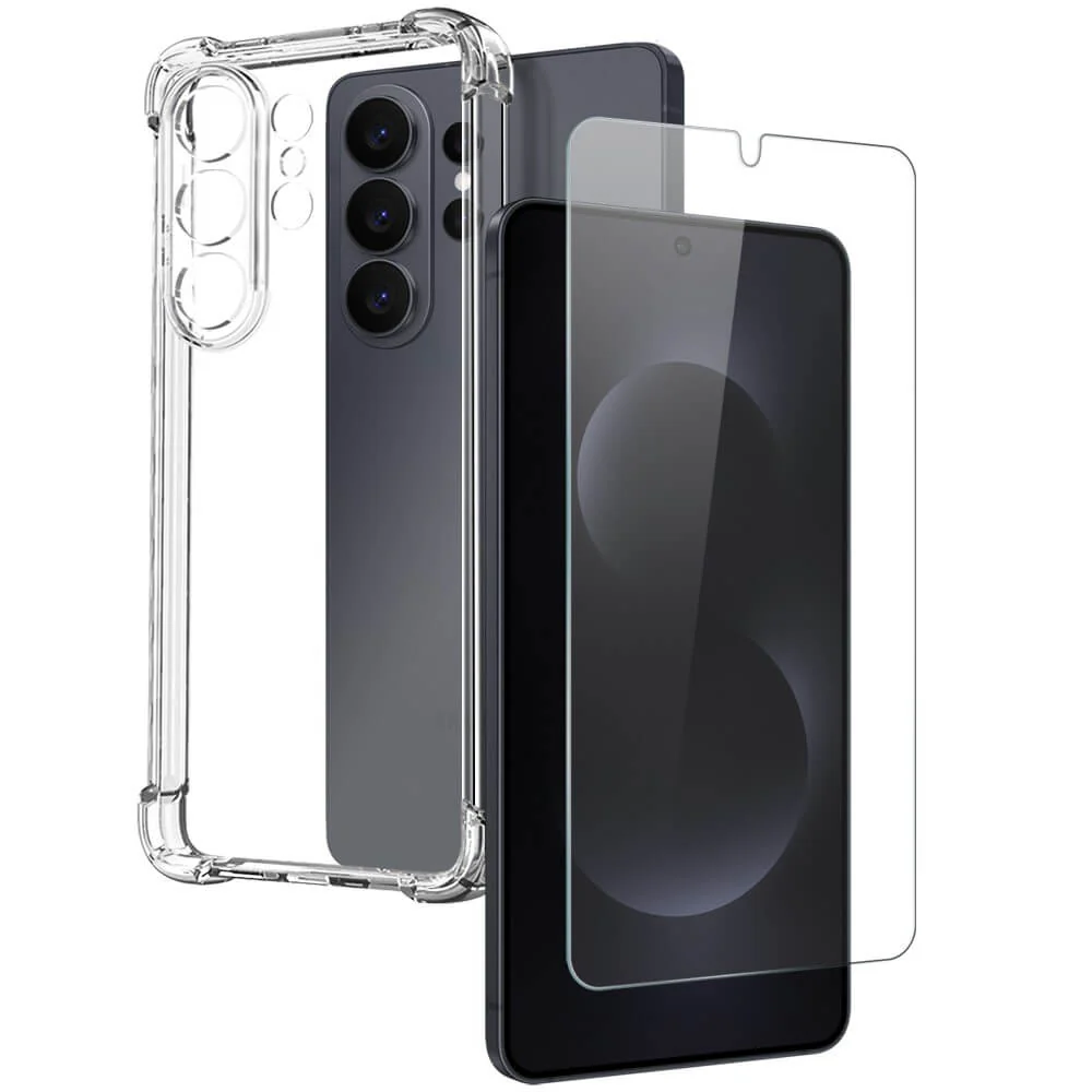 Galaxy S26 Ultra - NORTHJO Set Panzerglas und Drop Protection Hülle