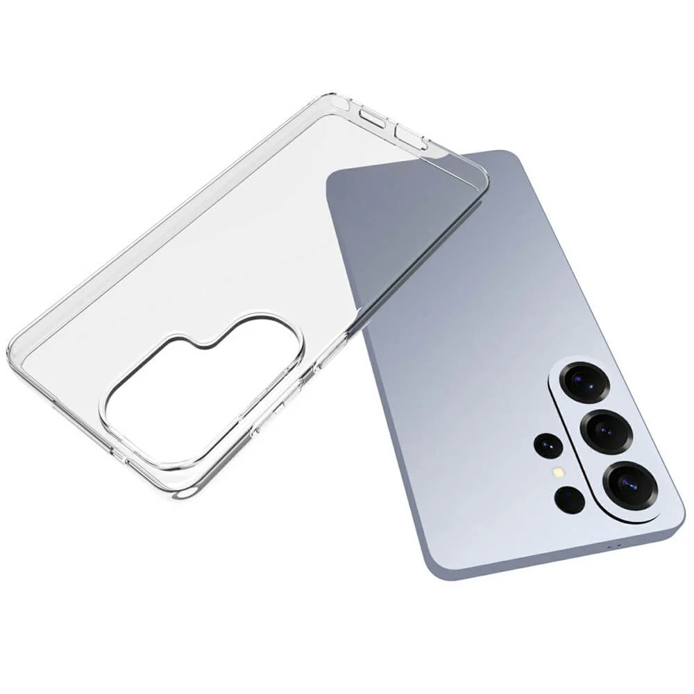 Galaxy S26 Ultra - Silikon Gummi Case transparent - Image 5