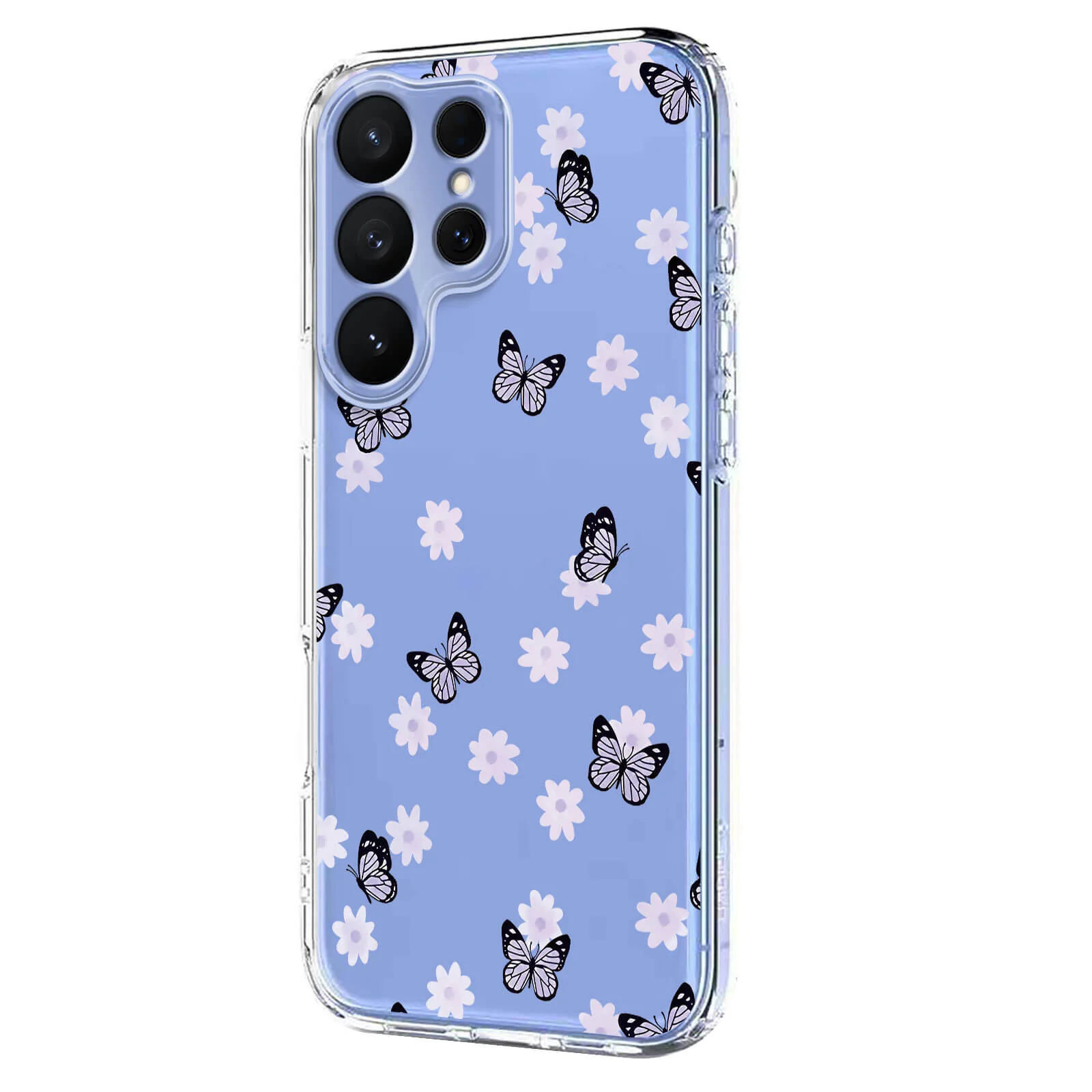 Galaxy S26 Ultra - Silikon Gummi Hülle Blumen - Image 11