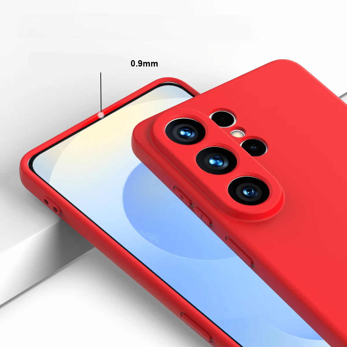 Galaxy S26 Ultra - Silikon Gummi Hülle mit Riemen - Image 10