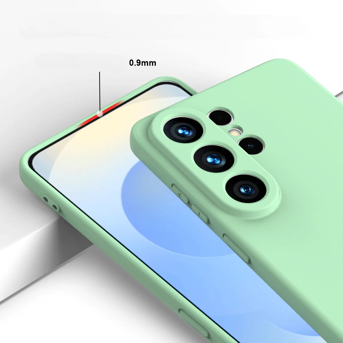 Galaxy S26 Ultra - Silikon Gummi Hülle mit Riemen - Image 20