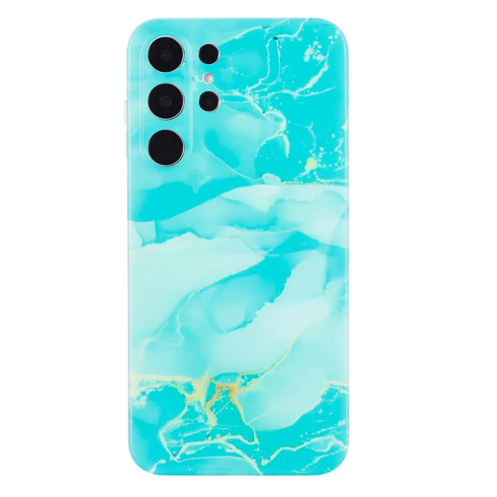 Galaxy S26 Ultra - Silikon Hülle mit Marble Motiv - Image 5