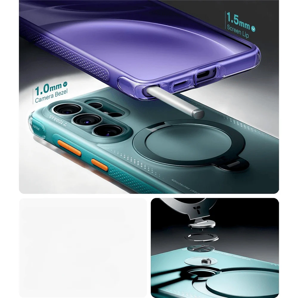 Galaxy S26 Ultra - TORRAS Ostand Q3 Air MagSafe Hülle - Image 14