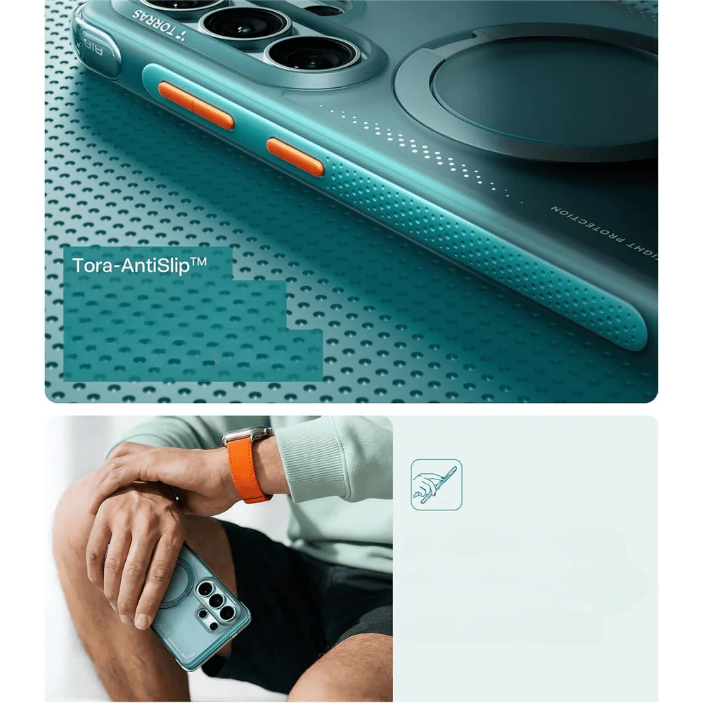Galaxy S26 Ultra - TORRAS Ostand Q3 Air MagSafe Hülle - Image 15