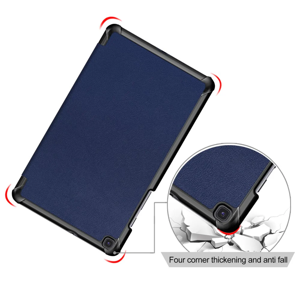 Galaxy Tab A (8.0 / 2019) - Tri-fold Smart Case Dunkelblau - Image 6