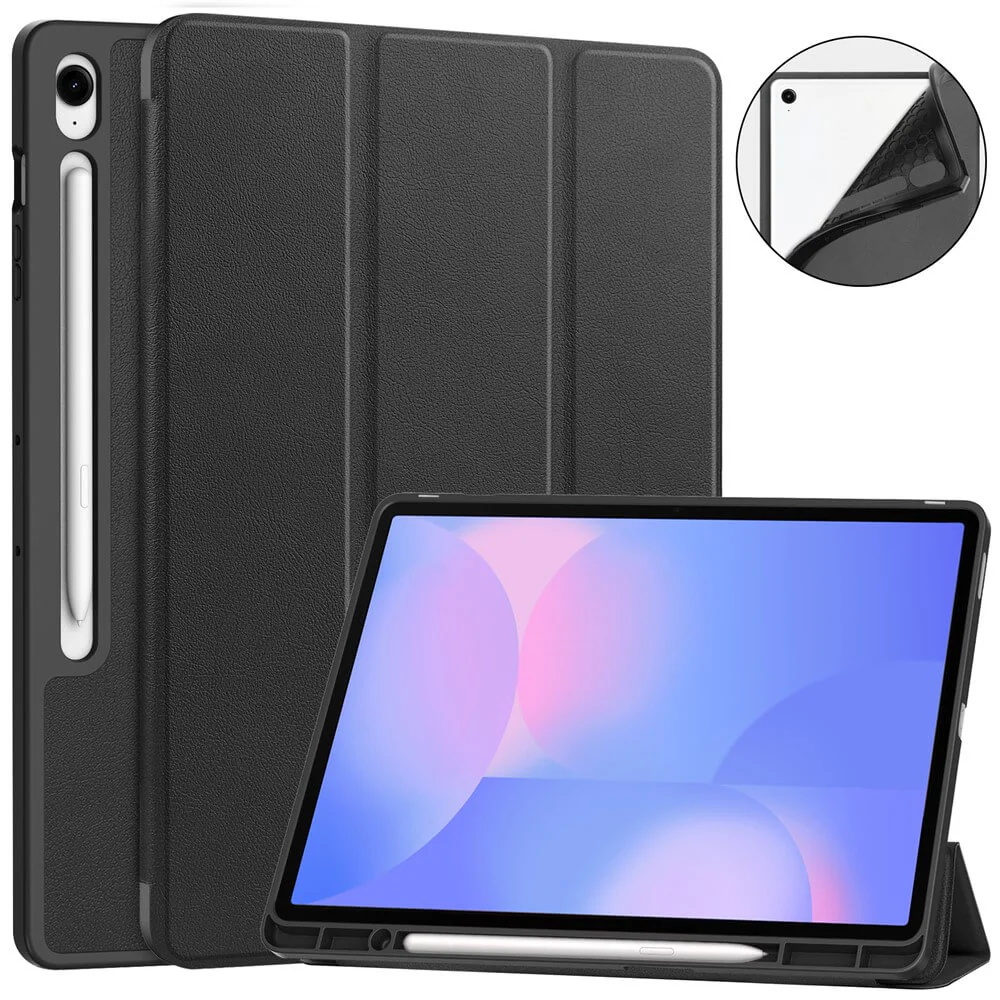 Galaxy Tab S10 FE+ Plus - Smart Cover Hülle mit Pencil Halter